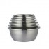 Stainless steel salad bowl