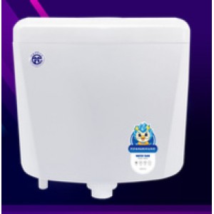 Plastic toilet water tank