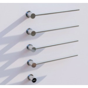 Stainless steel towel rod