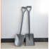 Iron handle shovel