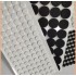 Plastic anti slip pad