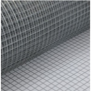 Plastic coated welded wire mesh