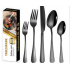 Stainless steel knife, fork and spoon set